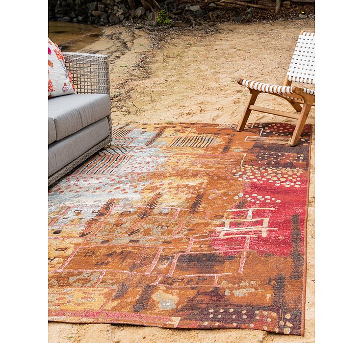 5' 3 x 8' Outdoor Modern Rug