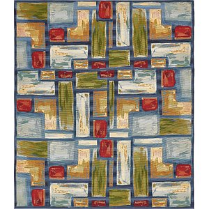 Unique Loom 10' x 12' Outdoor Modern Rug