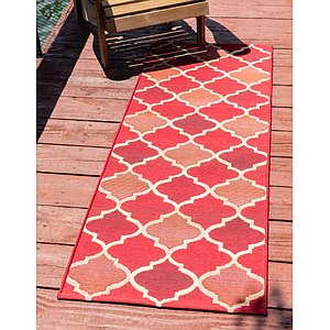 Unique Loom 2' x 6' Outdoor Runner Rug