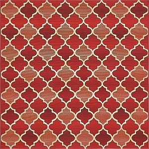 Unique Loom 6' x 6' Outdoor Square Rug