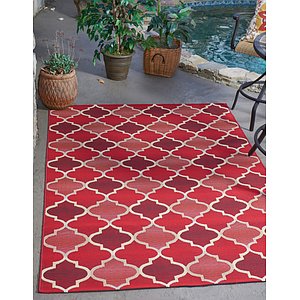 Unique Loom 5' 3 x 8' Outdoor Rug