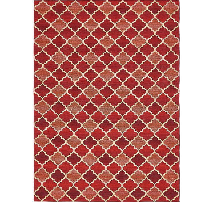 8' x 11' 4 Outdoor Lattice Rug