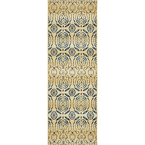 Unique Loom 2' x 6' Outdoor Modern Runner Rug