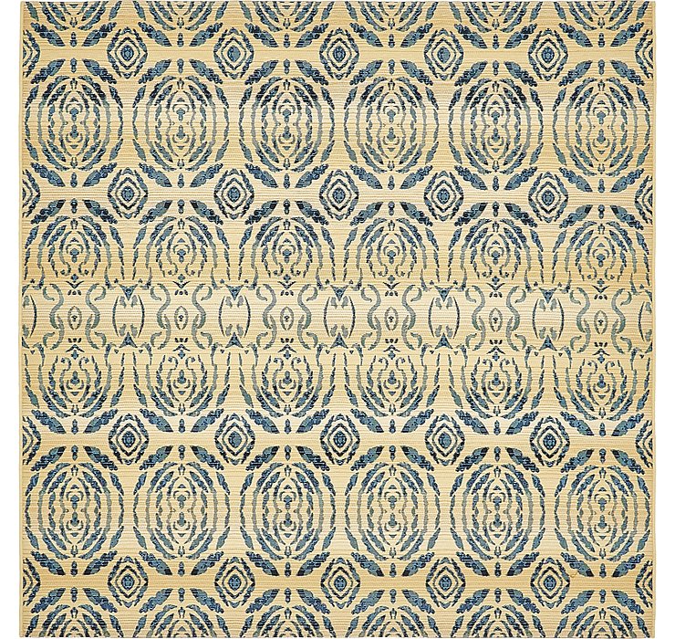 6' x 6' Outdoor Modern Square Rug