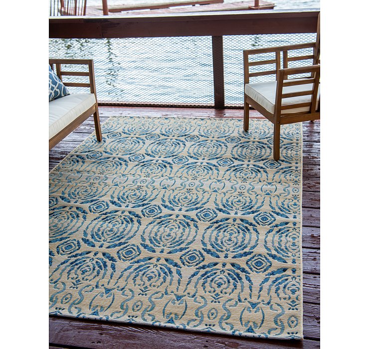 5' 3 x 8' Outdoor Modern Rug