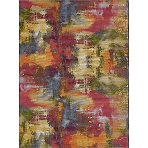 Unique Loom 8' x 11' 4 Outdoor Modern Rug