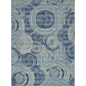 Unique Loom 8' x 11' 4 Outdoor Modern Rug