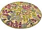 245cm x 245cm Outdoor Botanical Round Rug thumbnail image 2