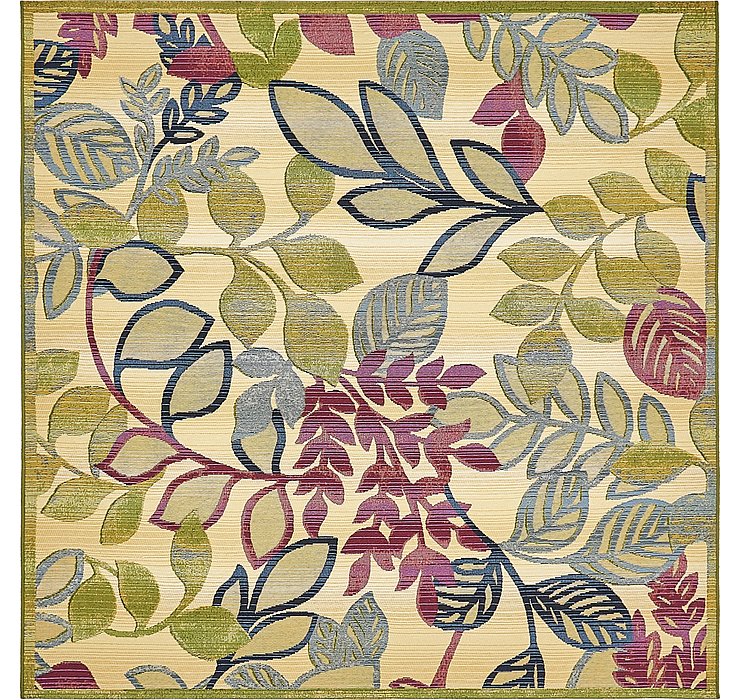 6' x 6' Outdoor Botanical Squar...