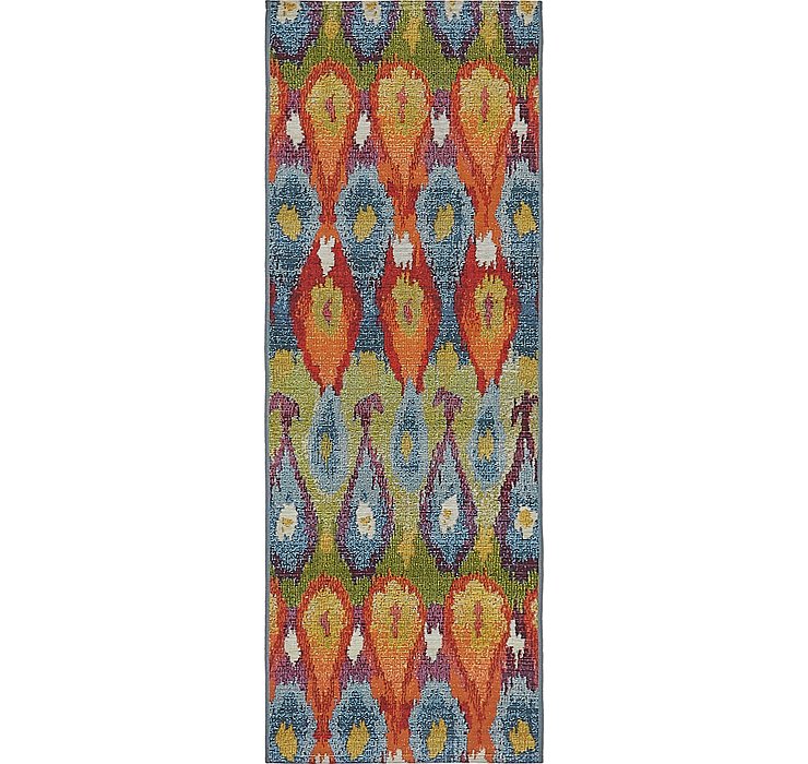 2' x 6' Outdoor Modern Runner Rug