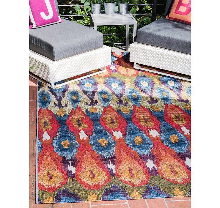 4' x 6' Outdoor Modern Rug