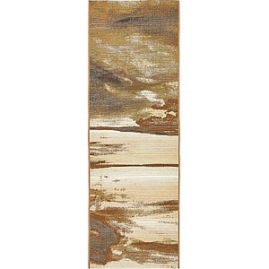 Unique Loom 2' x 6' Outdoor Modern Runner Rug