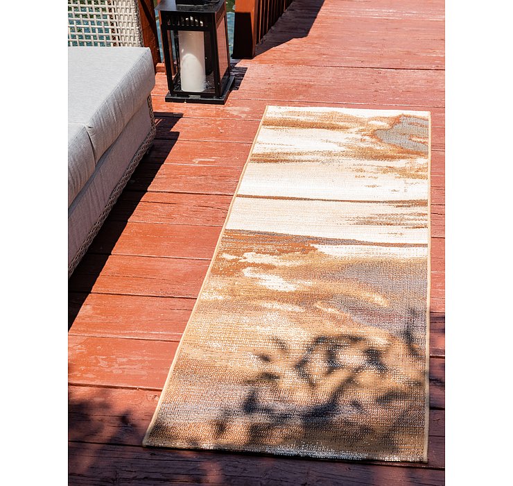 2' x 6' Outdoor Modern Runner Rug