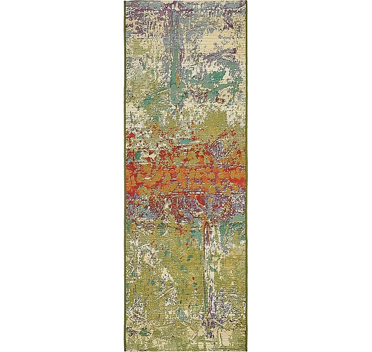 2' x 6' Outdoor Modern Runner Rug