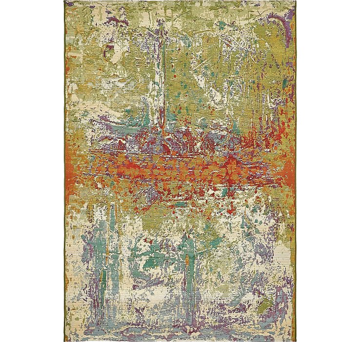 5' 3 x 8' Outdoor Modern Rug