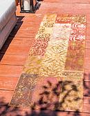 2' x 6' Outdoor Botanical Runner Rug thumbnail image 1