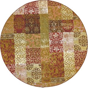 8' x 8' Outdoor Botanical Round...
