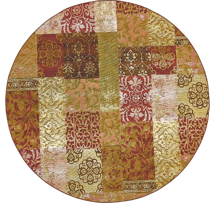 8' x 8' Outdoor Botanical Round...