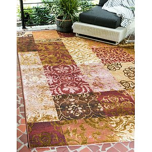Unique Loom 2' 2 x 3' Outdoor Botanical Rug