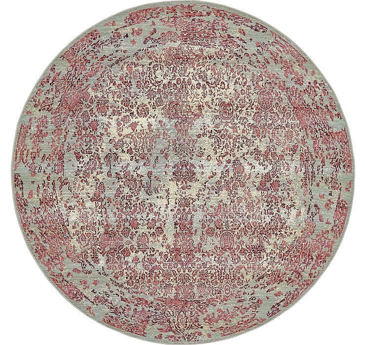 8' x 8' Outdoor Botanical Round...