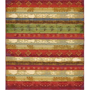 Unique Loom 10' x 12' Outdoor Modern Rug