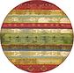 245cm x 245cm Outdoor Modern Round Rug thumbnail image 1