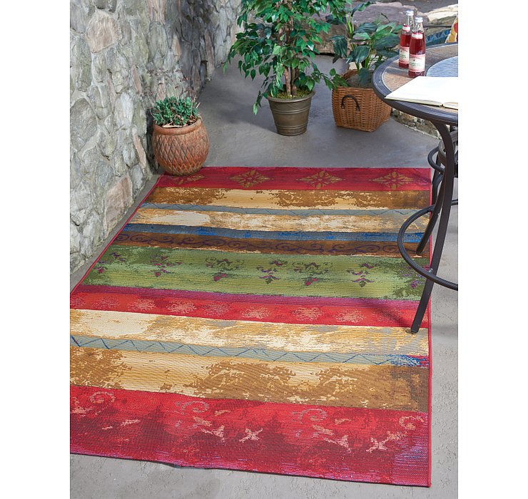 4' x 6' Outdoor Modern Rug