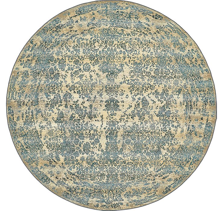 8' x 8' Outdoor Botanical Round...
