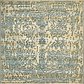 6' x 6' Outdoor Botanical Square Rug thumbnail image 1