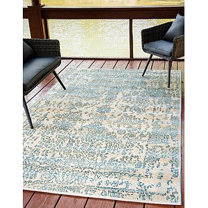 Unique Loom 10' x 12' Outdoor Botanical Rug