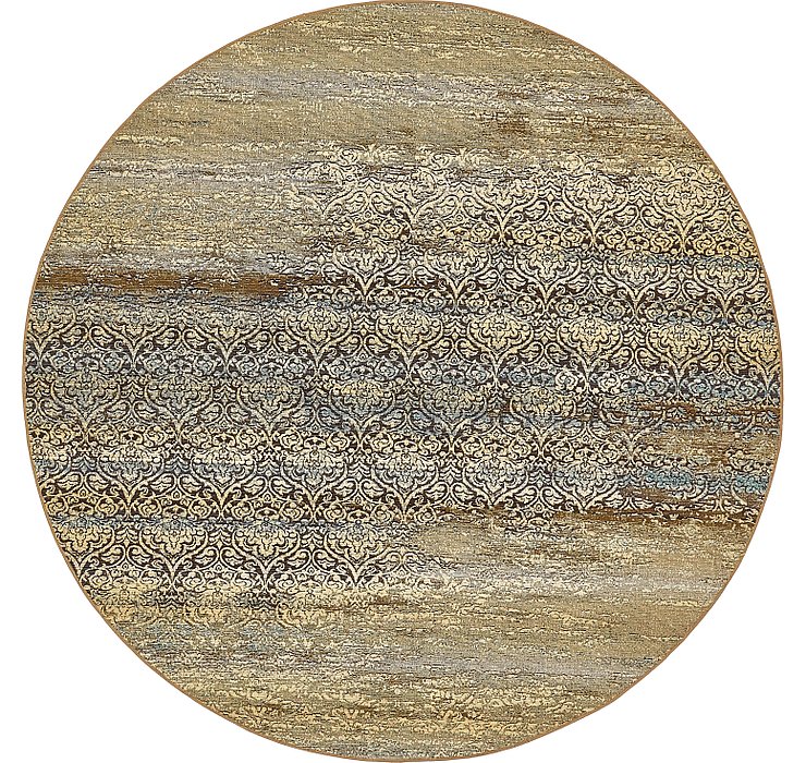 8' x 8' Outdoor Botanical Round...