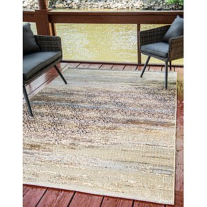 10' x 12' Outdoor Botanical Rug