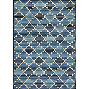 Unique Loom 4' x 6' Outdoor Rug