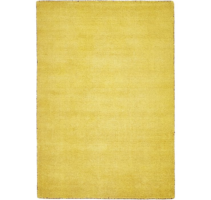 4' x 6' Solid Gabbeh Rug