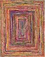 Unique Loom 8' x 10' Braided Chindi Rug thumbnail image 9