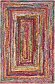 Unique Loom 5' x 8' Braided Chindi Rug thumbnail image 9