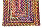 Unique Loom 2' x 3' Braided Chindi Rug thumbnail image 13
