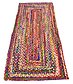 Unique Loom 2' 6 x 6' Braided Chindi Runner Rug thumbnail image 11