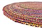 Unique Loom 8' x 10' Braided Chindi Oval Rug thumbnail image 13