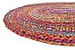 5' x 8' Braided Chindi Oval Rug thumbnail image 14