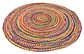 8' x 8' Braided Chindi Round Rug thumbnail image 18