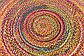 8' x 8' Braided Chindi Round Rug thumbnail image 19