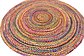 8' x 8' Braided Chindi Round Rug thumbnail image 20