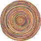 8' x 8' Braided Chindi Round Rug thumbnail