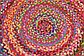 Unique Loom 3' 3 x 3' 3 Braided Chindi Round Rug thumbnail image 19