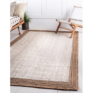 9' x 12' Braided Jute Rug