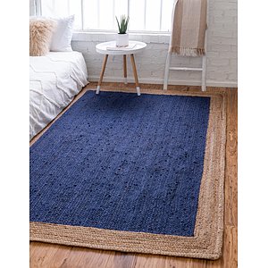 Unique Loom 8' x 10' Braided Jute Rug