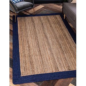 Unique Loom 8' x 10' Braided Jute Rug
