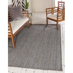 Unique Loom 9' x 12' Braided Jute Rug