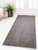 2' 6 x 6' Braided Jute Runner Rug thumbnail